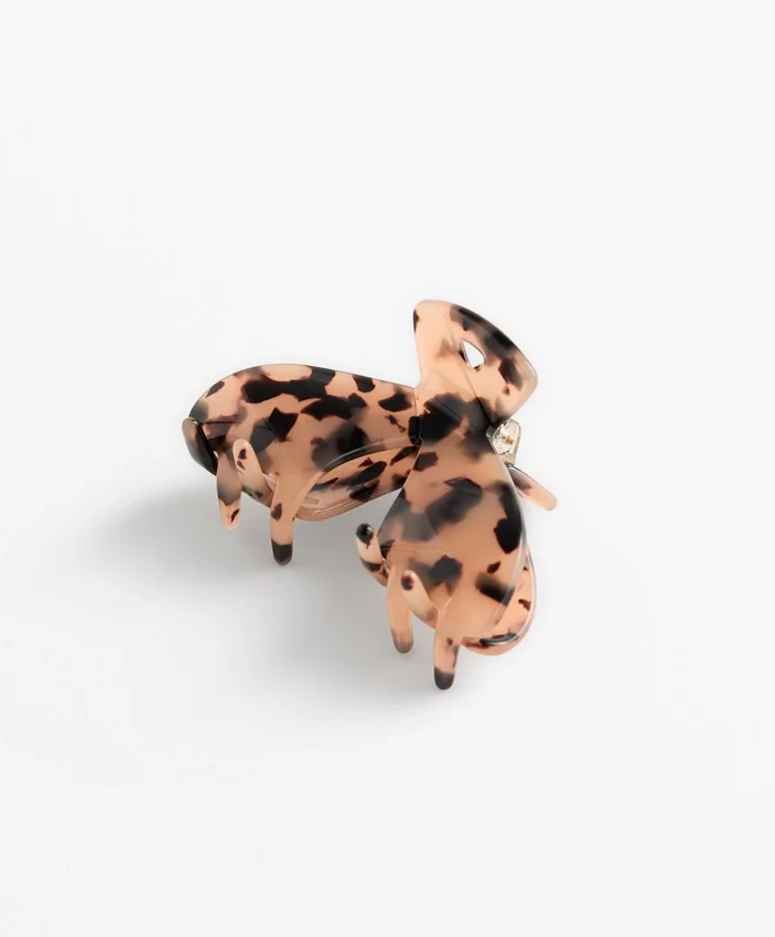 Small Faux-Tortoiseshell Hair Clip Small Faux-Tortoiseshell Hair Clip
