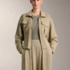 Soft-Touch Belted Jacket with Modal Soft-Touch Belted Jacket with Modal