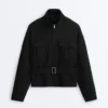 Soft-Touch Belted Jacket with Modal Soft-Touch Belted Jacket with Modal