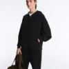 Soft-Touch Hooded Jacket with Modal Soft-Touch Hooded Jacket with Modal
