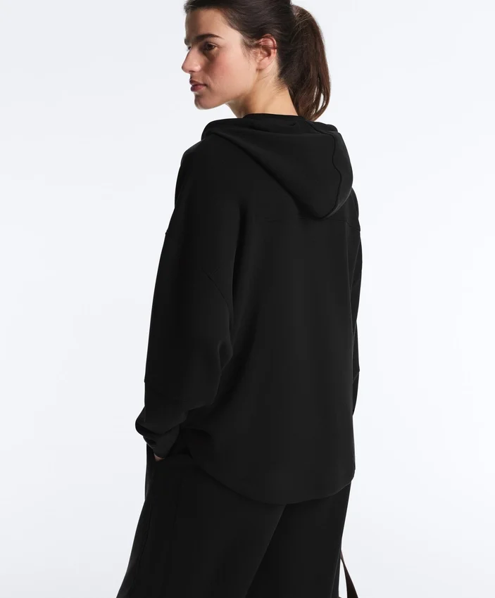 Soft-Touch Hooded Jacket with Modal Soft-Touch Hooded Jacket with Modal