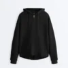 Soft-Touch Hooded Jacket with Modal Soft-Touch Hooded Jacket with Modal