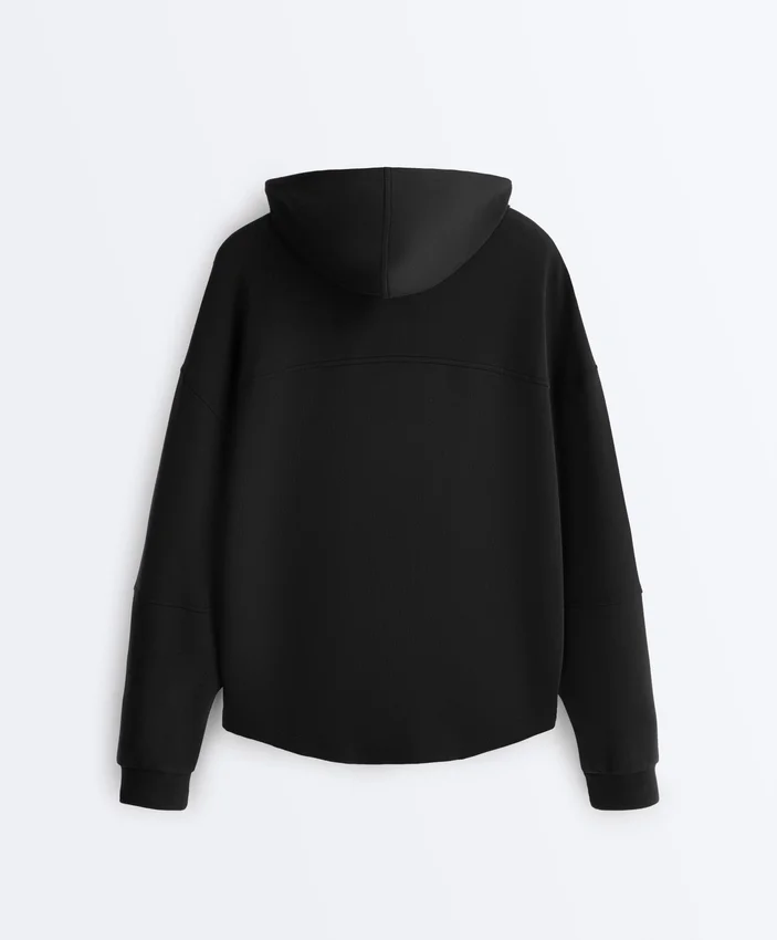 Soft-Touch Hooded Jacket with Modal Soft-Touch Hooded Jacket with Modal