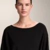 Soft-Touch Knotted Sweatshirt with Modal Soft-Touch Knotted Sweatshirt with Modal