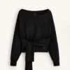 Soft-Touch Knotted Sweatshirt with Modal Soft-Touch Knotted Sweatshirt with Modal