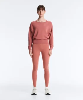 Soft-Touch Modal Boat Neck Sweatshirt