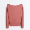 Soft-Touch Modal Boat Neck Sweatshirt Soft-Touch Modal Boat Neck Sweatshirt