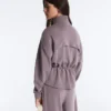 Soft-Touch Modal Jacket with Adjustable Waist and High Collar Soft-Touch Modal Jacket with Adjustable Waist and High Collar