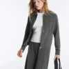 Soft-Touch Modal Jacket with Belt Soft-Touch Modal Jacket with Belt