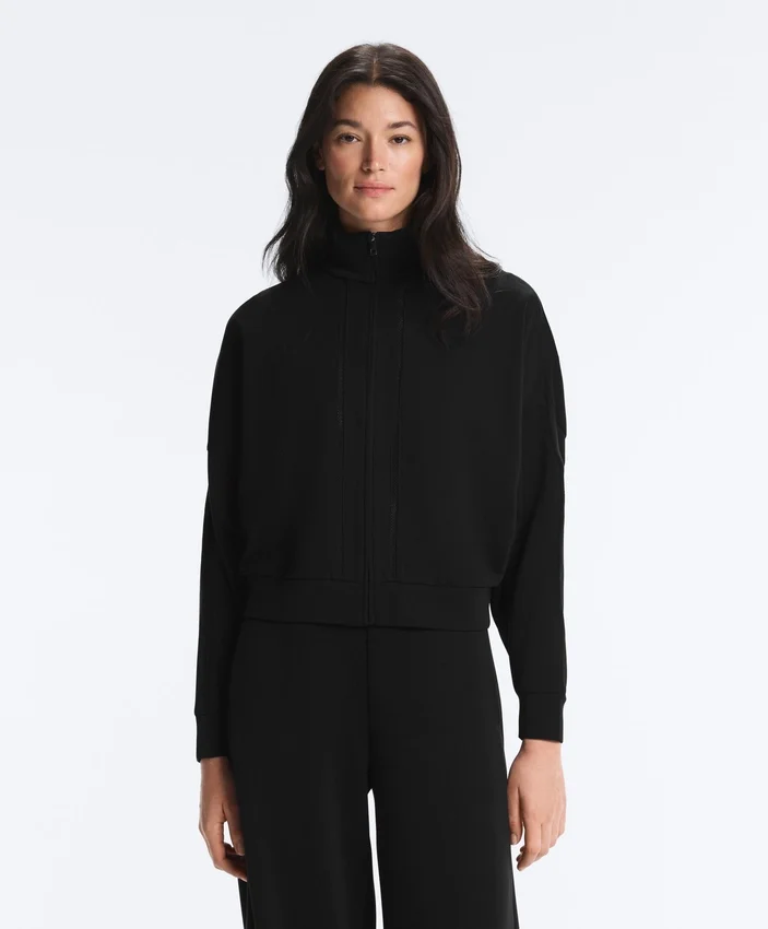 Soft-Touch Modal Jacket with Hemstitch Soft-Touch Modal Jacket with Hemstitch