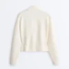 Soft-Touch Modal Jacket with Rib Trim Soft-Touch Modal Jacket with Rib Trim