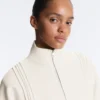 Soft-Touch Modal Jacket with Rib Trim Soft-Touch Modal Jacket with Rib Trim