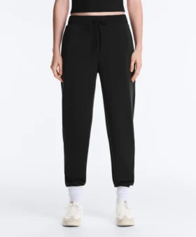 Soft-Touch Modal Rib Fitted Joggers