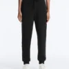 Soft-Touch Modal Rib Fitted Joggers