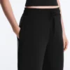 Soft-Touch Modal Rib Fitted Joggers