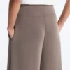 Soft-Touch Modal Wide-Leg Trousers with Corset Waist Soft-Touch Modal Wide-Leg Trousers with Corset Waist