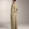 Soft-Touch Modal Wide-Leg Trousers with Pleat Waist Detail Soft-Touch Modal Wide-Leg Trousers with Pleat Waist Detail
