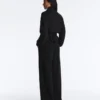 Soft-Touch Modal Wide-Leg Trousers with Pleat Waist Detail Soft-Touch Modal Wide-Leg Trousers with Pleat Waist Detail