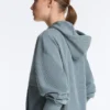 Soft-Touch Modal Zip Rib Sweatshirt