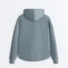 Soft-Touch Modal Zip Rib Sweatshirt