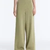 Soft Touch Pinstripe Wide Leg High Rise Trousers Soft Touch Pinstripe Wide Leg High Rise Trousers