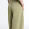 Soft Touch Pinstripe Wide Leg High Rise Trousers Soft Touch Pinstripe Wide Leg High Rise Trousers