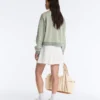 Soft-Touch Round Neck Sweatshirt with Modal Soft-Touch Round Neck Sweatshirt with Modal