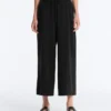 Soft-Touch Wide-Leg Crop Trousers with Modal Soft-Touch Wide-Leg Crop Trousers with Modal