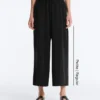 Soft-Touch Wide-Leg Crop Trousers with Modal Soft-Touch Wide-Leg Crop Trousers with Modal