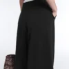Soft-Touch Wide-Leg Crop Trousers with Modal and Pleats Soft-Touch Wide-Leg Crop Trousers with Modal and Pleats