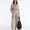 Soft-Touch Wide-Leg Crop Trousers with Modal and Pleats Soft-Touch Wide-Leg Crop Trousers with Modal and Pleats