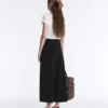 Soft-Touch Wide-Leg Crop Trousers with Modal and Pleats Soft-Touch Wide-Leg Crop Trousers with Modal and Pleats