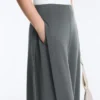 Soft-Touch Wide-Leg Trousers with Side Pleat and Modal Soft-Touch Wide-Leg Trousers with Side Pleat and Modal