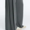 Soft-Touch Wide-Leg Trousers with Side Pleat and Modal Soft-Touch Wide-Leg Trousers with Side Pleat and Modal