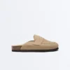 Split-Leather Mules Split-Leather Mules
