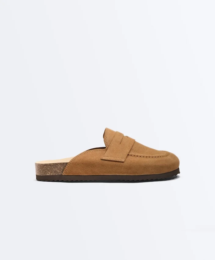 Split-Leather Mules Split-Leather Mules