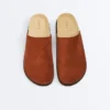 Split Leather Mules Split Leather Mules