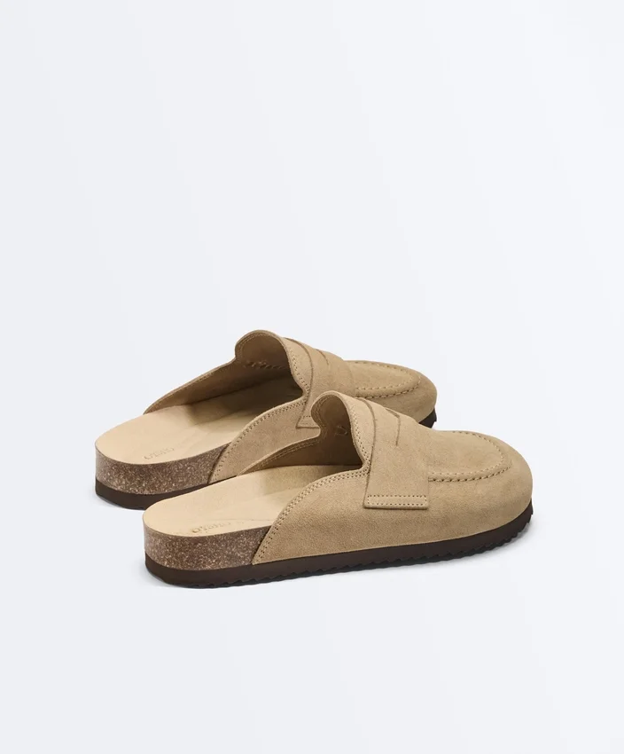 Split-Leather Mules Split-Leather Mules