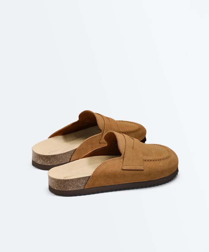 Split-Leather Mules Split-Leather Mules
