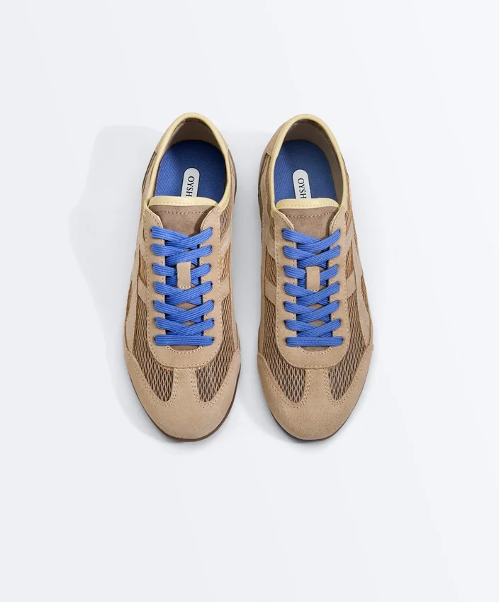 Split-Suede and Mesh Trainers Split-Suede and Mesh Trainers
