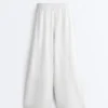 Straight Fit Knit Trousers Straight Fit Knit Trousers