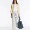 Straight Fit Knit Trousers Straight Fit Knit Trousers
