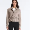 Straight Jacket with Belt and Soft-Touch Modal Straight Jacket with Belt and Soft-Touch Modal