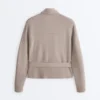Straight Jacket with Belt and Soft-Touch Modal Straight Jacket with Belt and Soft-Touch Modal