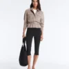 Straight Jacket with Belt and Soft-Touch Modal Straight Jacket with Belt and Soft-Touch Modal