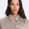 Straight Jacket with Belt and Soft-Touch Modal Straight Jacket with Belt and Soft-Touch Modal