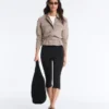 Straight Jacket with Belt and Soft-Touch Modal Straight Jacket with Belt and Soft-Touch Modal