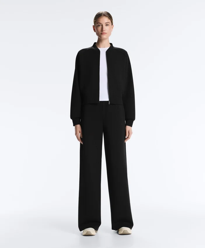 Straight-Leg Striped Trousers with Soft-Touch Modal Straight-Leg Striped Trousers with Soft-Touch Modal