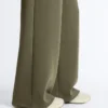 Straight-Leg Striped Trousers with Soft-Touch Modal Straight-Leg Striped Trousers with Soft-Touch Modal