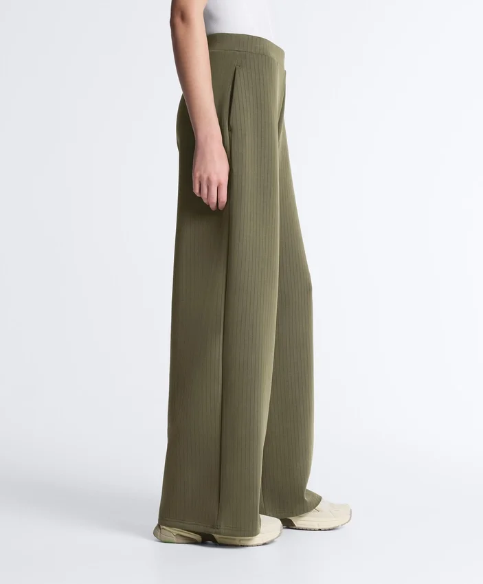 Straight-Leg Striped Trousers with Soft-Touch Modal Straight-Leg Striped Trousers with Soft-Touch Modal